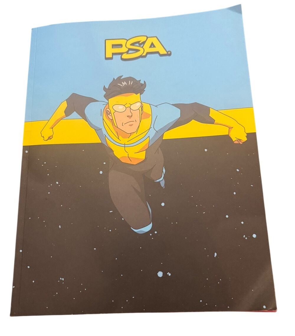 PSA Card Magazine January 2026 Volume No 22 Invincible Character Base Cover